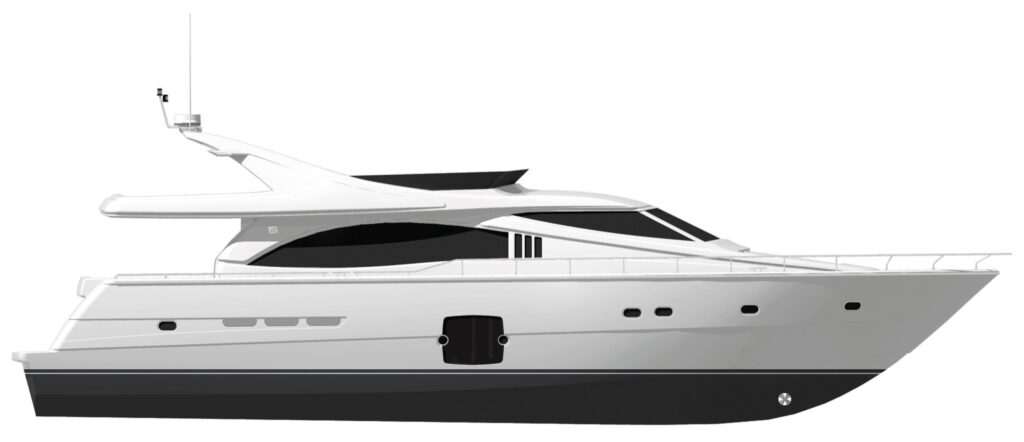 Profile — Ferretti 731